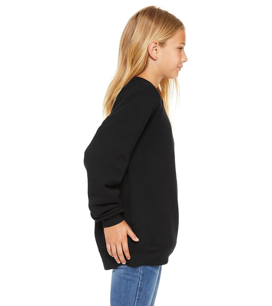 Bella + Canvas Youth Sponge Fleece Raglan Sweatshirt - Image 12