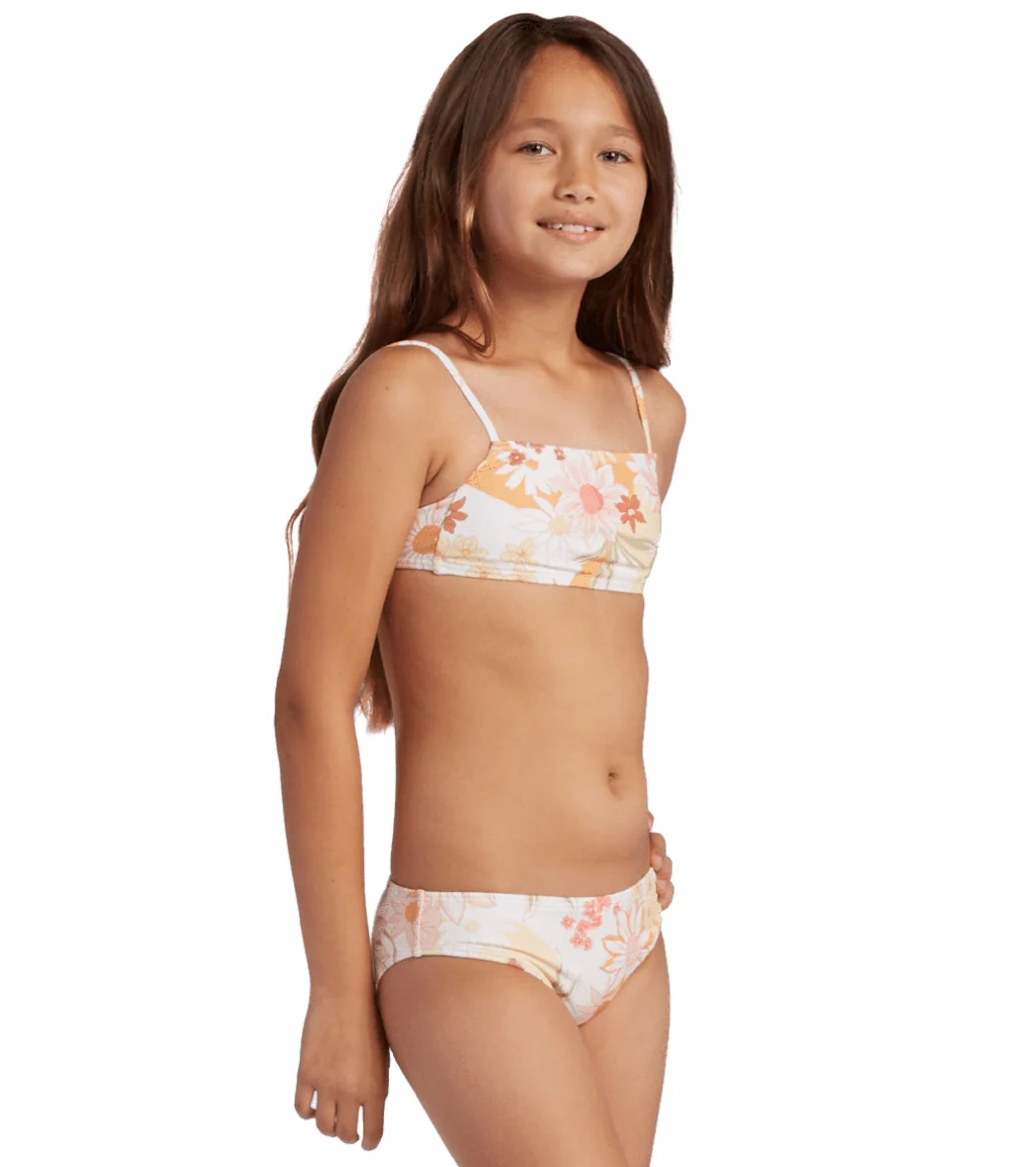 Billabong Girls' Little Bit Of Sunshine Tank Bikini Set - Image 2