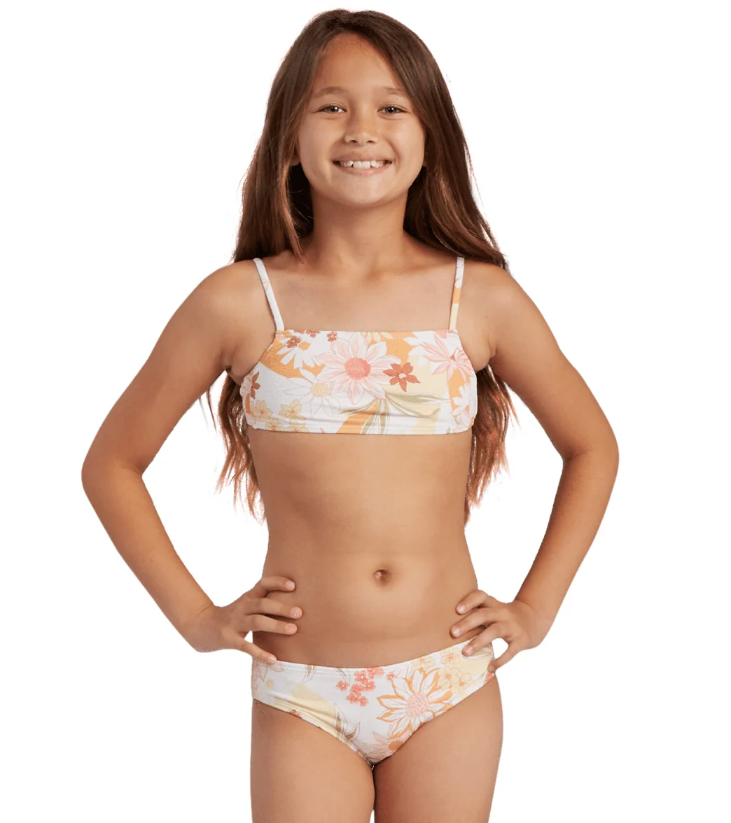 Billabong Girls' Little Bit Of Sunshine Tank Bikini Set - Image 5