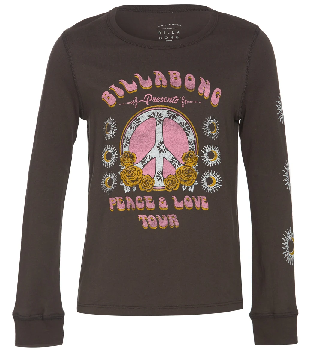 Billabong Girls' Peace Be The Journey Long Sleeve Tee (Little Kid, Big Kid) - Image 5