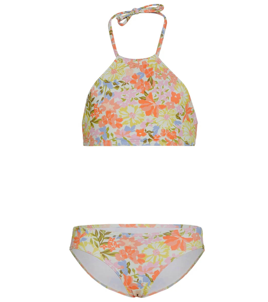 Billabong Girls' Windsong High Neck Two Piece Bikini Set (Little Kid, Big Kid) - Image 5