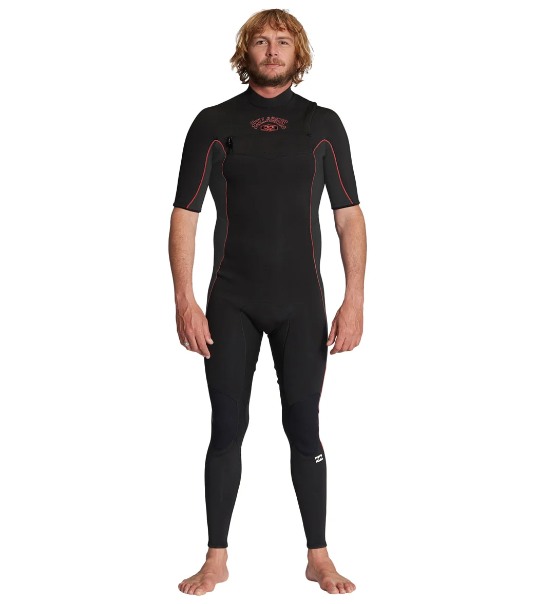 Billabong Men's 2mm Absolute GBS Chest Zip Fullsuit Wetsuit