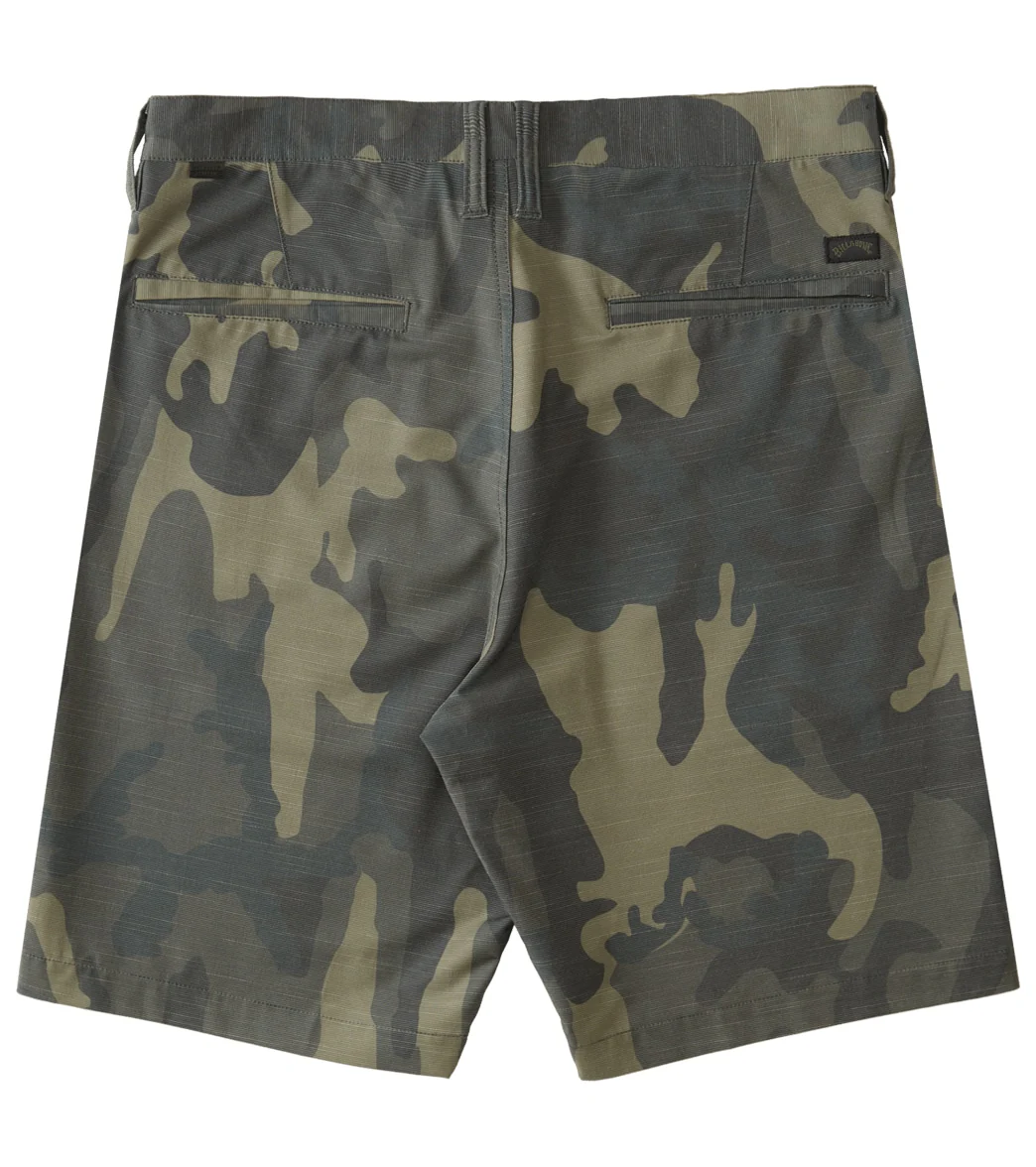 Billabong Men's Crossfire Slub Camo Walkshort