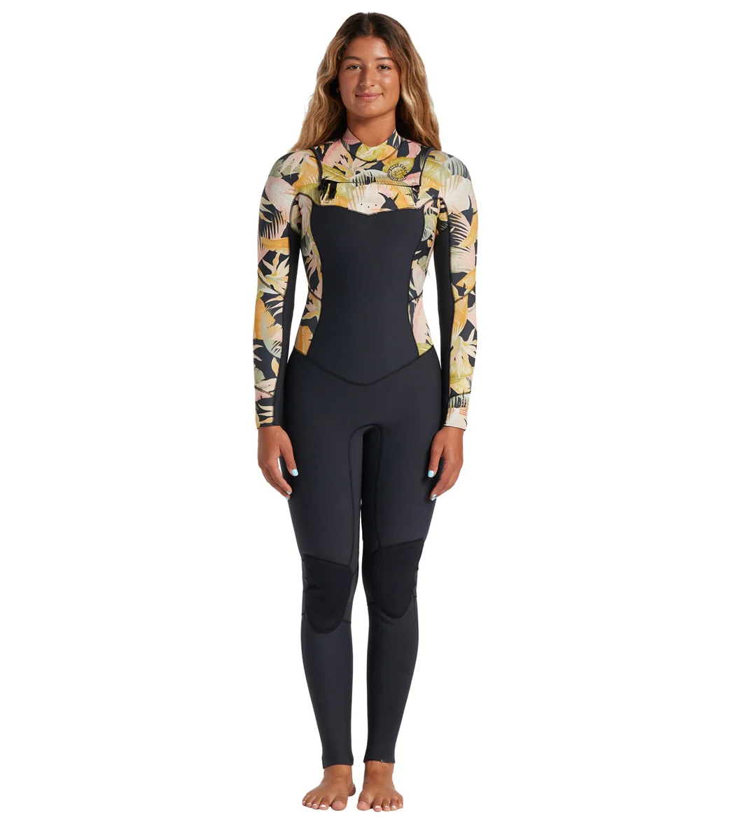 Billabong Women's 3/2mm Salty Dayz Chest Zip Fullsuit Wetsuit