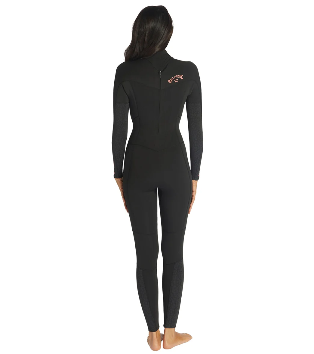 Billabong Women's 4/3mm Synergy Back Zip Fullsuit Wetsuit - Image 3