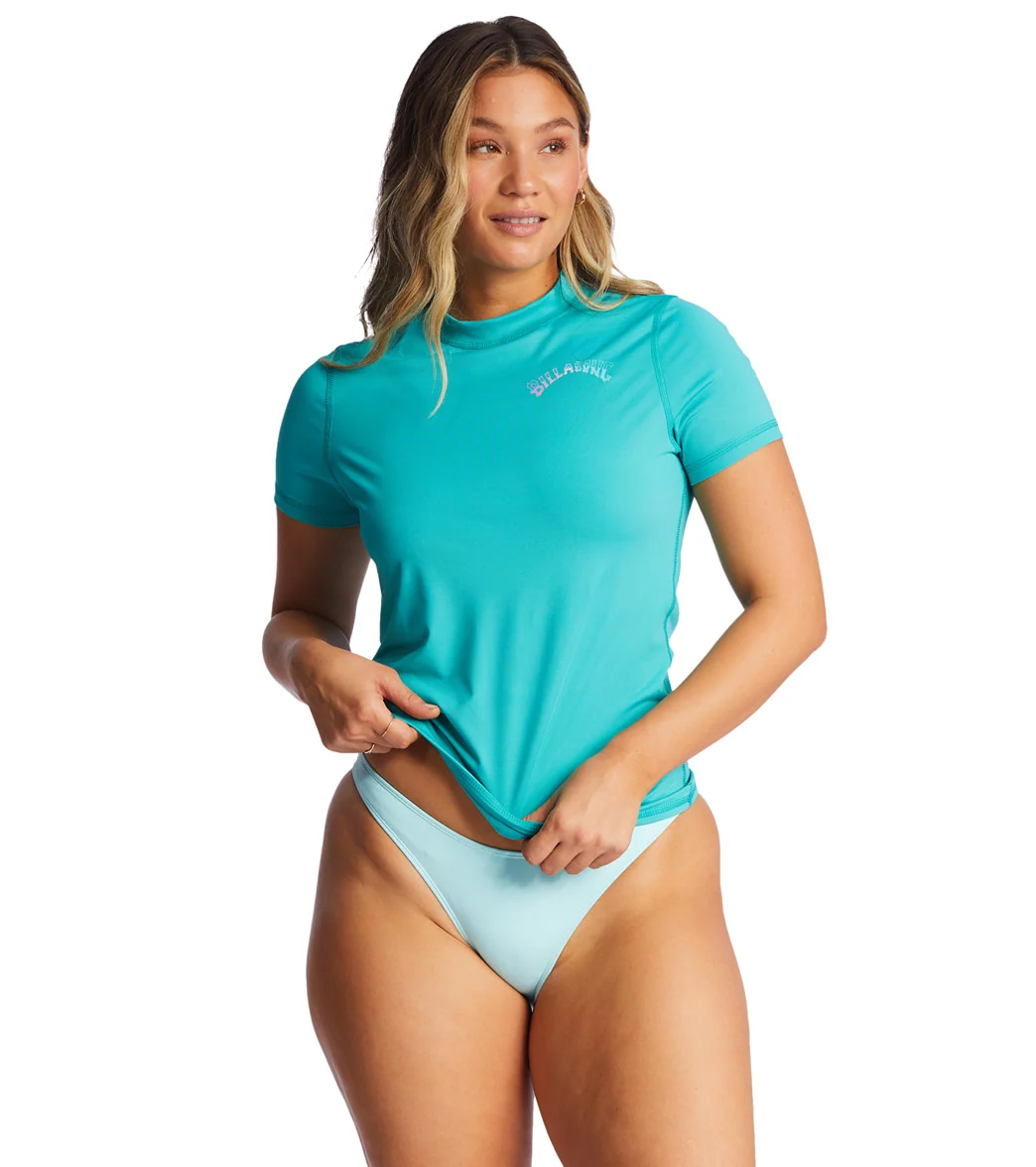 Billabong Women's Core Short Sleeve UPF 50 Surf Shirt