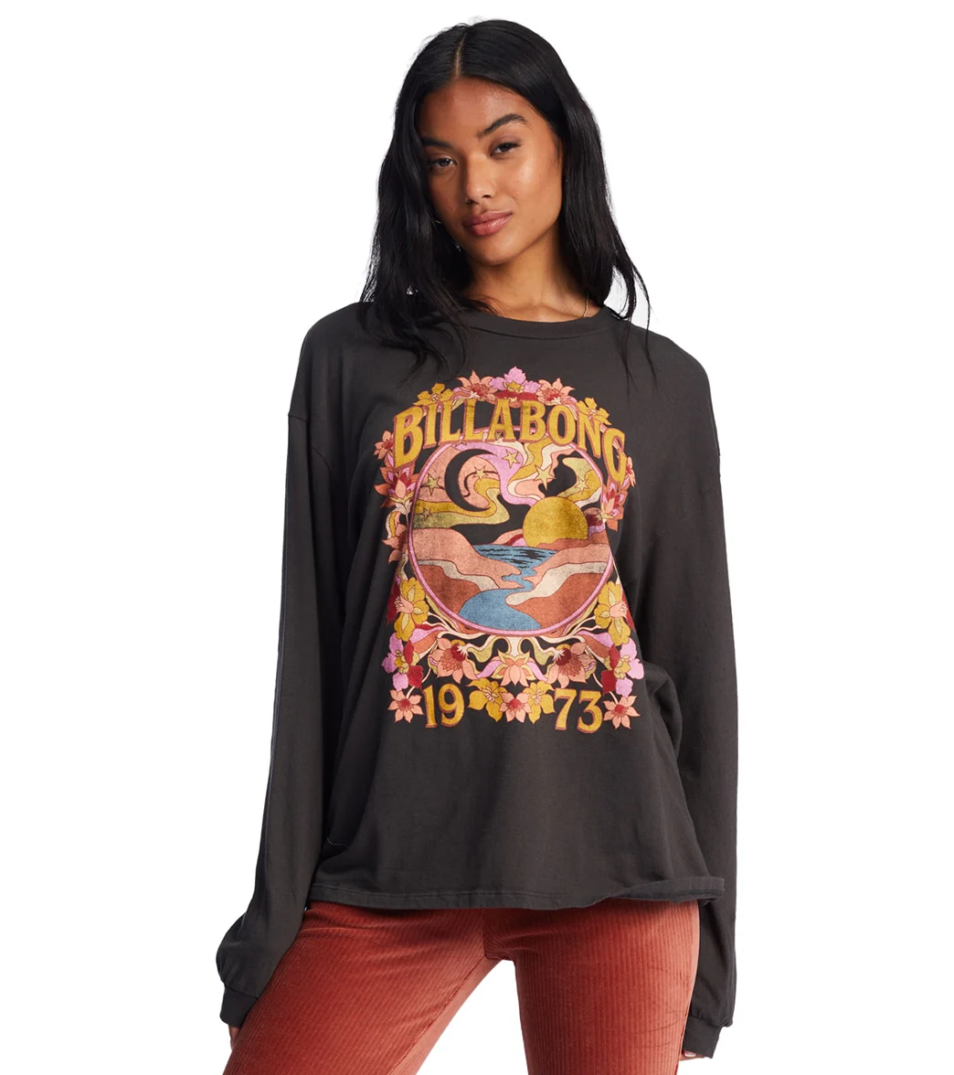 Billabong Women's Flower Child Long Sleeve Tee - Image 5