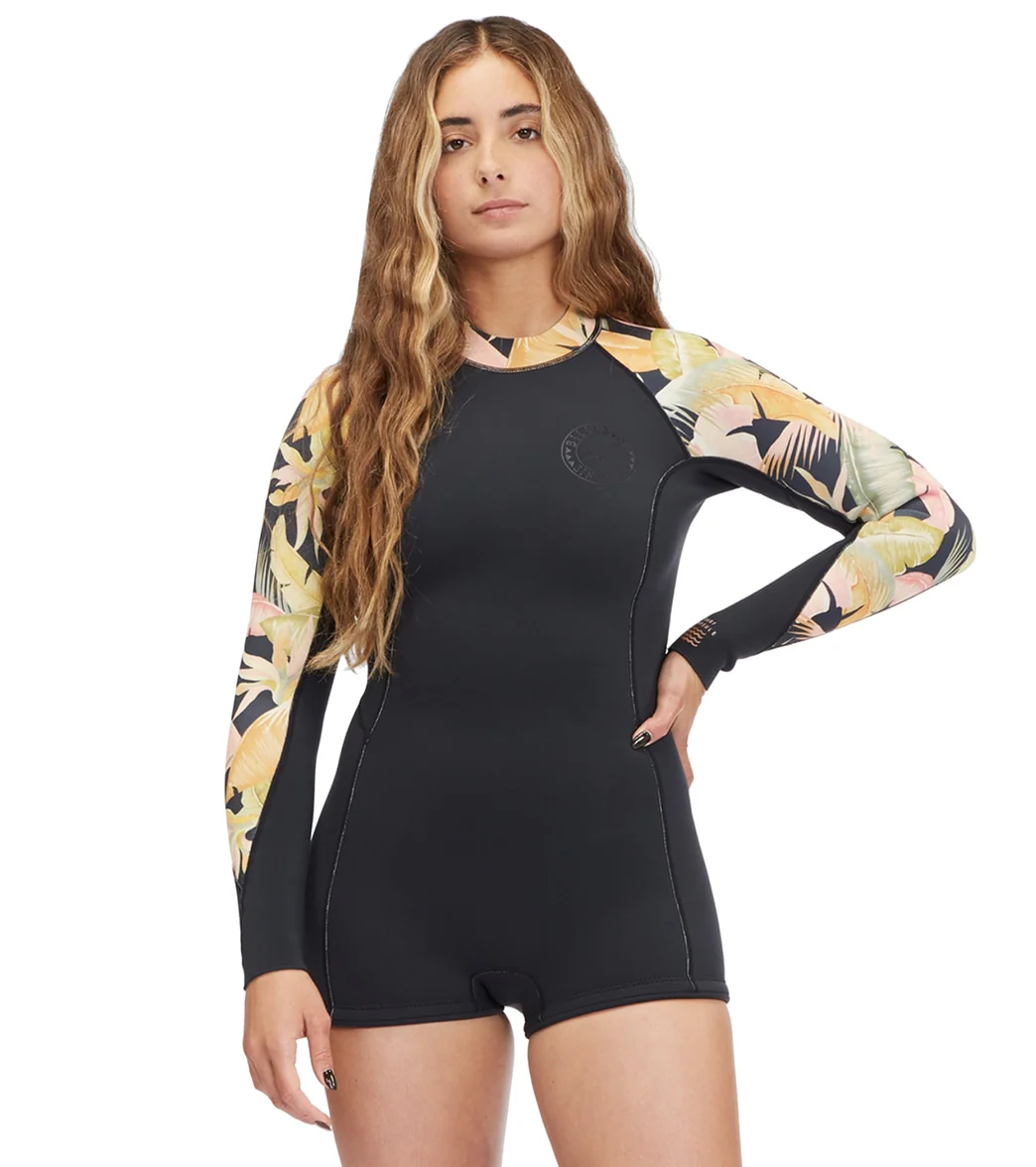 Billabong Women's Spring Fever Long Sleeve Springsuit Wetsuit - Image 8