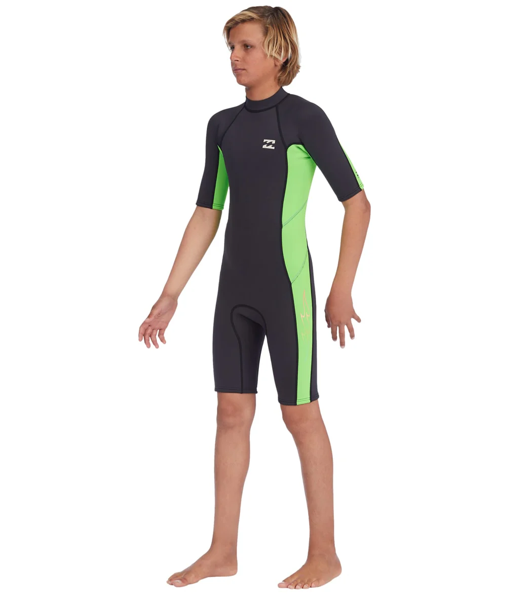 Billabong Youth 2mm Absolute Short Sleeve Springuit Wetsuit - Image 4