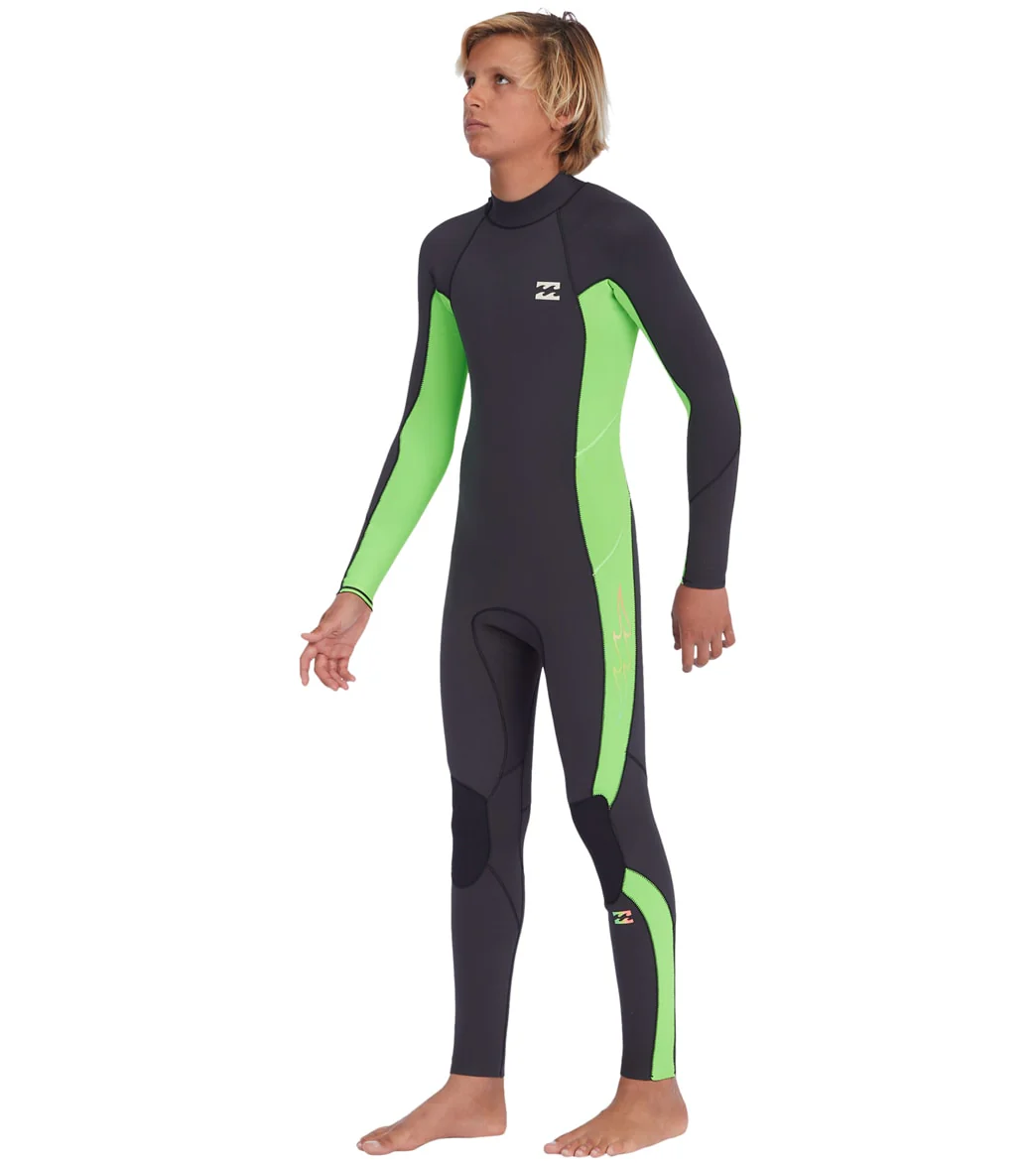 Billabong Youth 3/2mm Absolute GBS Back Zip Fullsuit Wetsuit - Image 4