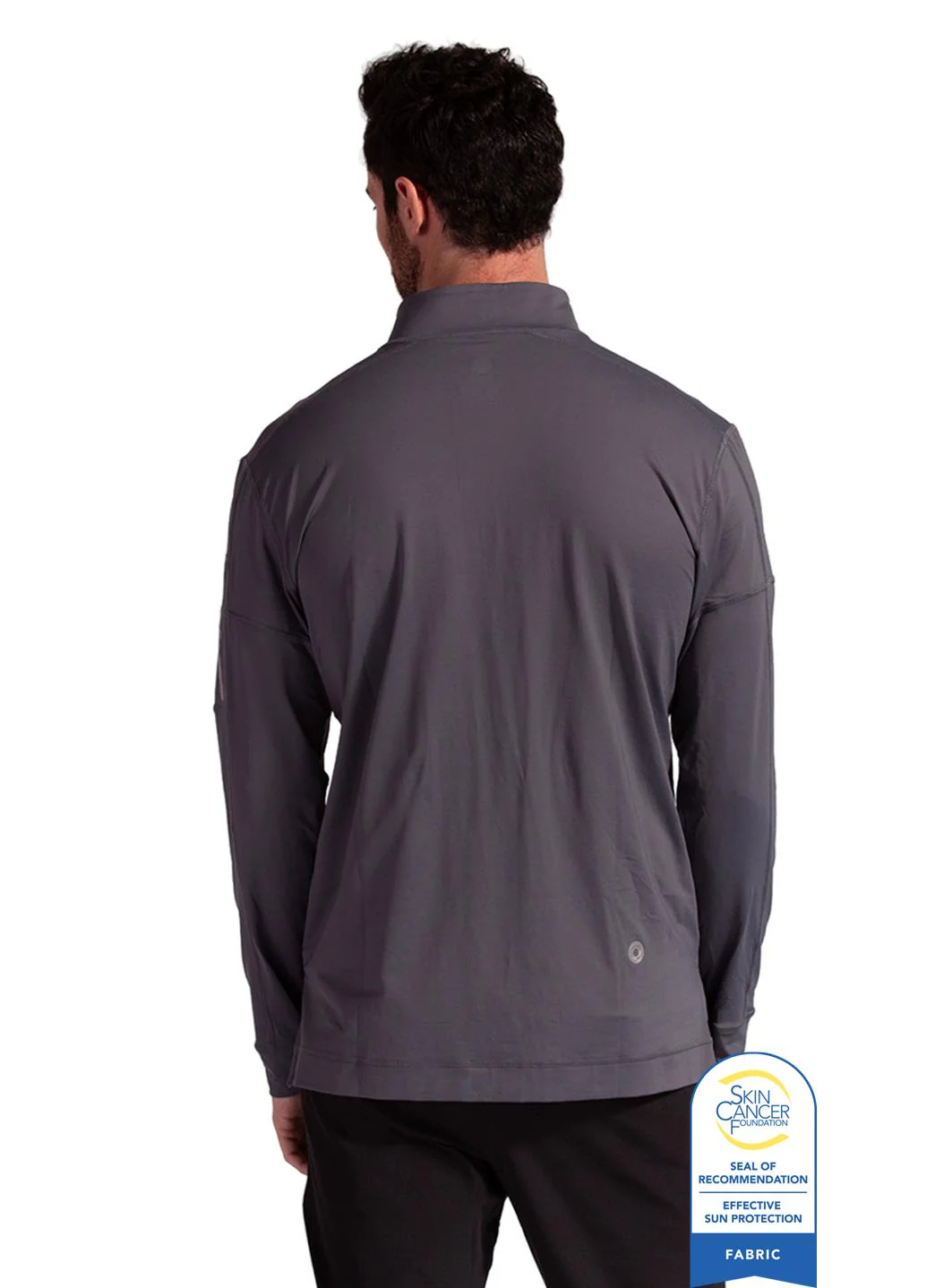 Bloq UV Men's Mock 1/4 Zip UPF 50 Pull Over - Image 4