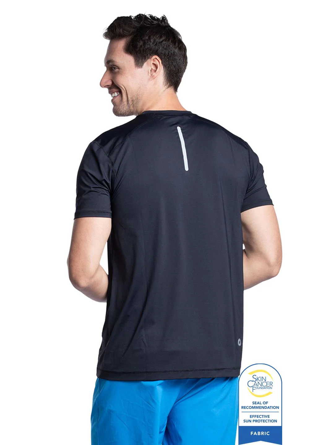 Bloq UV Men's Short Sleeve Crew UPF 50 Swim Shirt - Image 14
