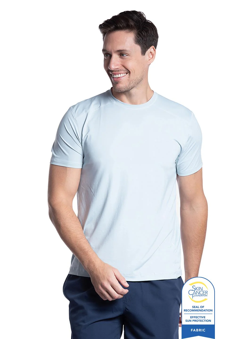 Bloq UV Men's Short Sleeve Crew UPF 50 Swim Shirt - Image 18