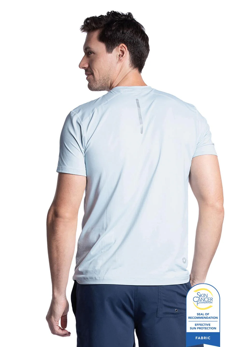 Bloq UV Men's Short Sleeve Crew UPF 50 Swim Shirt - Image 19
