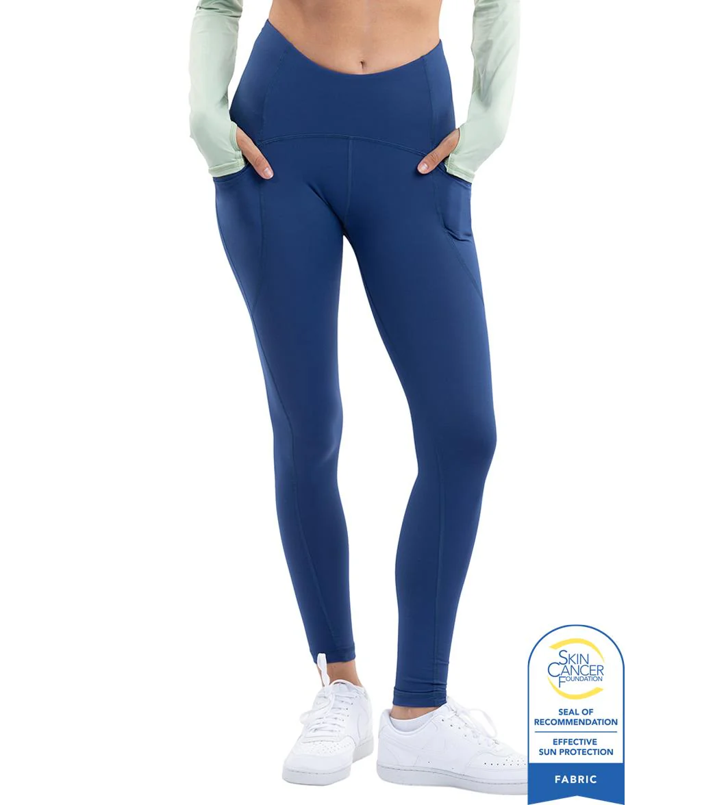 Bloq UV Women's Compression Long Leggings - Image 13