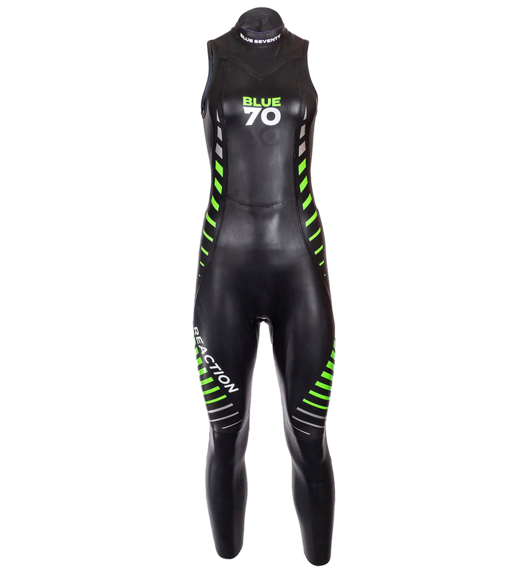 Blueseventy Women's 2024 Reaction Sleeveless Tri Wetsuit - Image 3