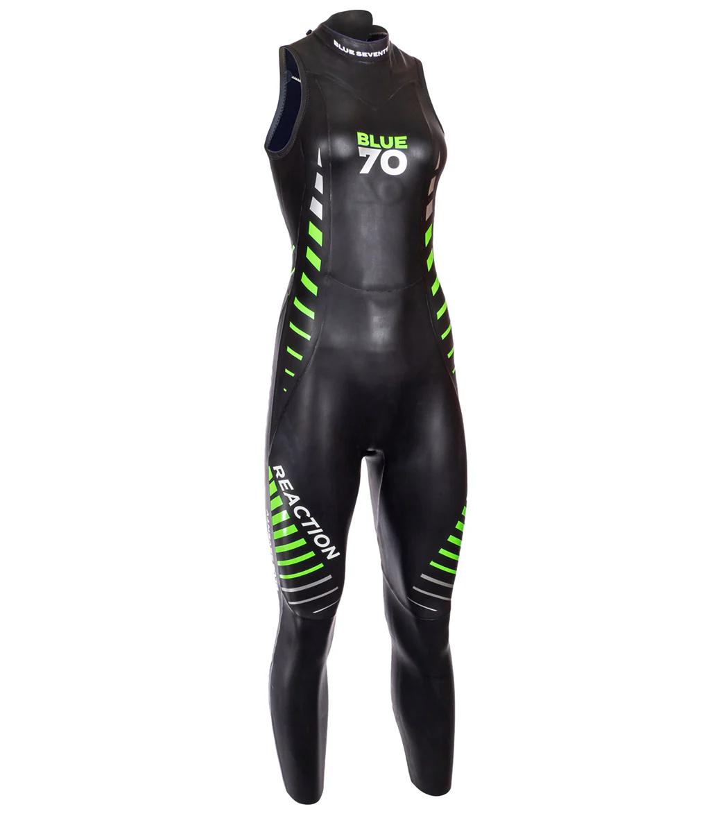 Blueseventy Women's 2024 Reaction Sleeveless Tri Wetsuit - Image 4