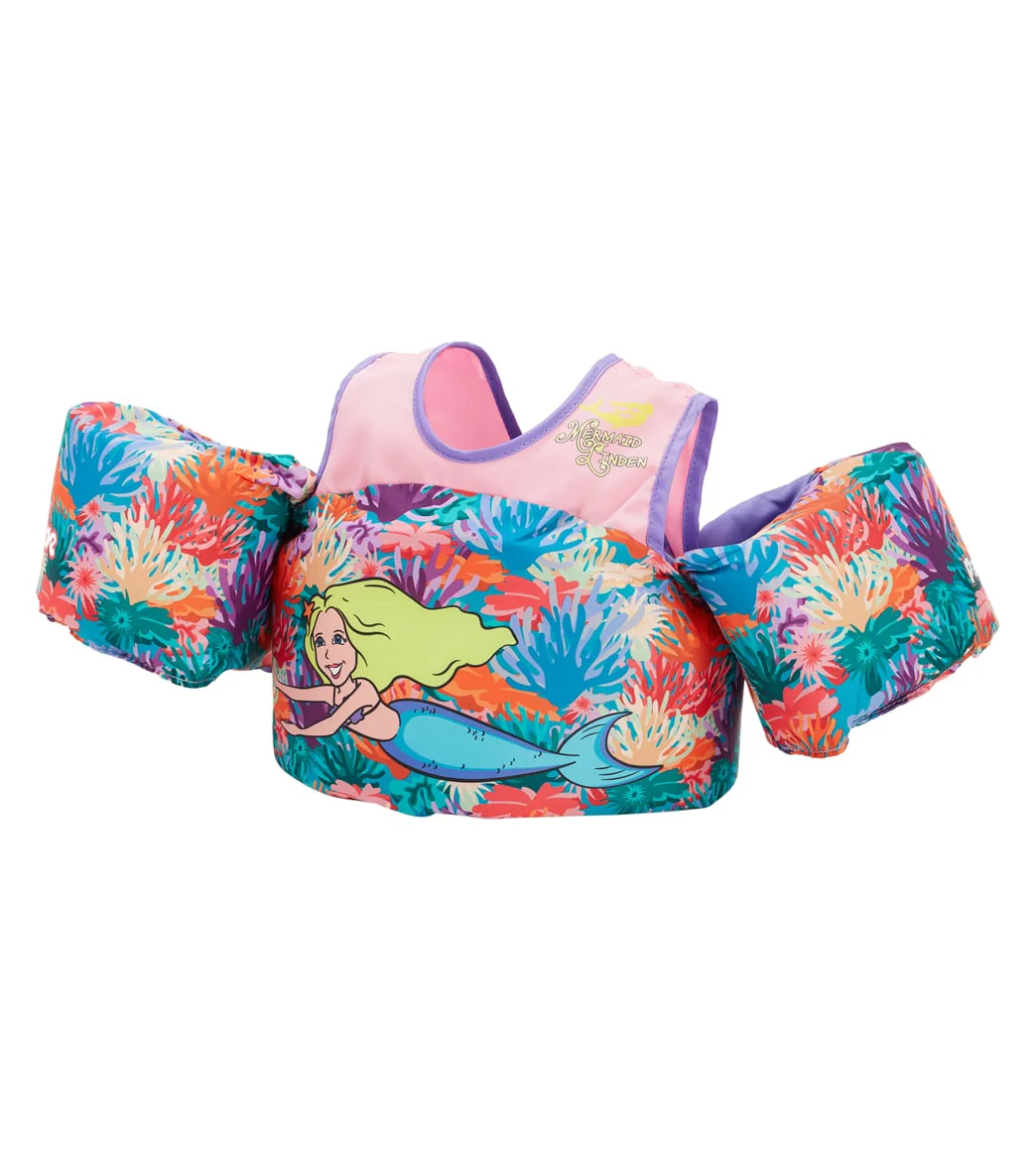 Body Glove Kid's Mermaid Linden Paddle Pals USCG Swim Vest - Image 4