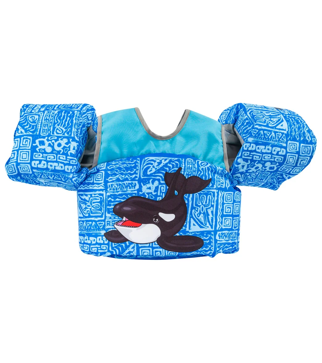 Body Glove Kids' Paddle Pals Ahoy USCG Swim Vest - Image 4