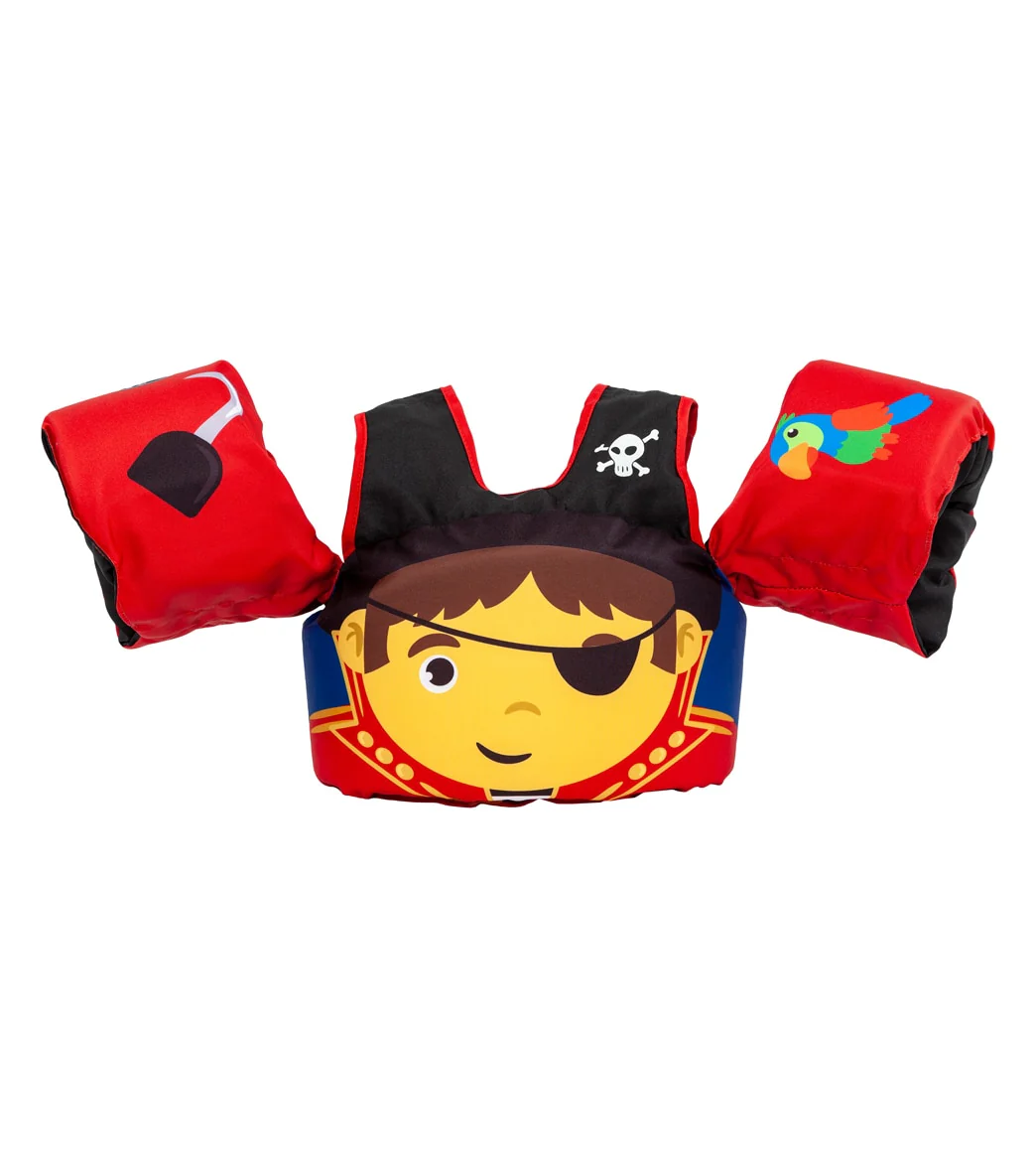 Body Glove Kids' Paddle Pals Ahoy USCG Swim Vest - Image 5