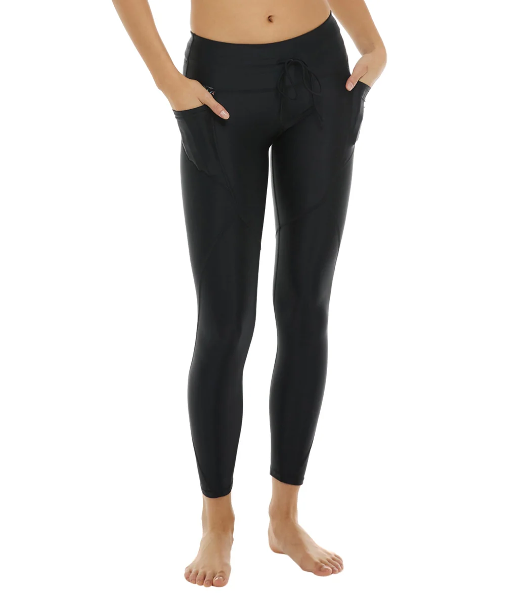 Body Glove Women's Abloom Hegemone UPF 50 Rash Guard Legging - Image 6