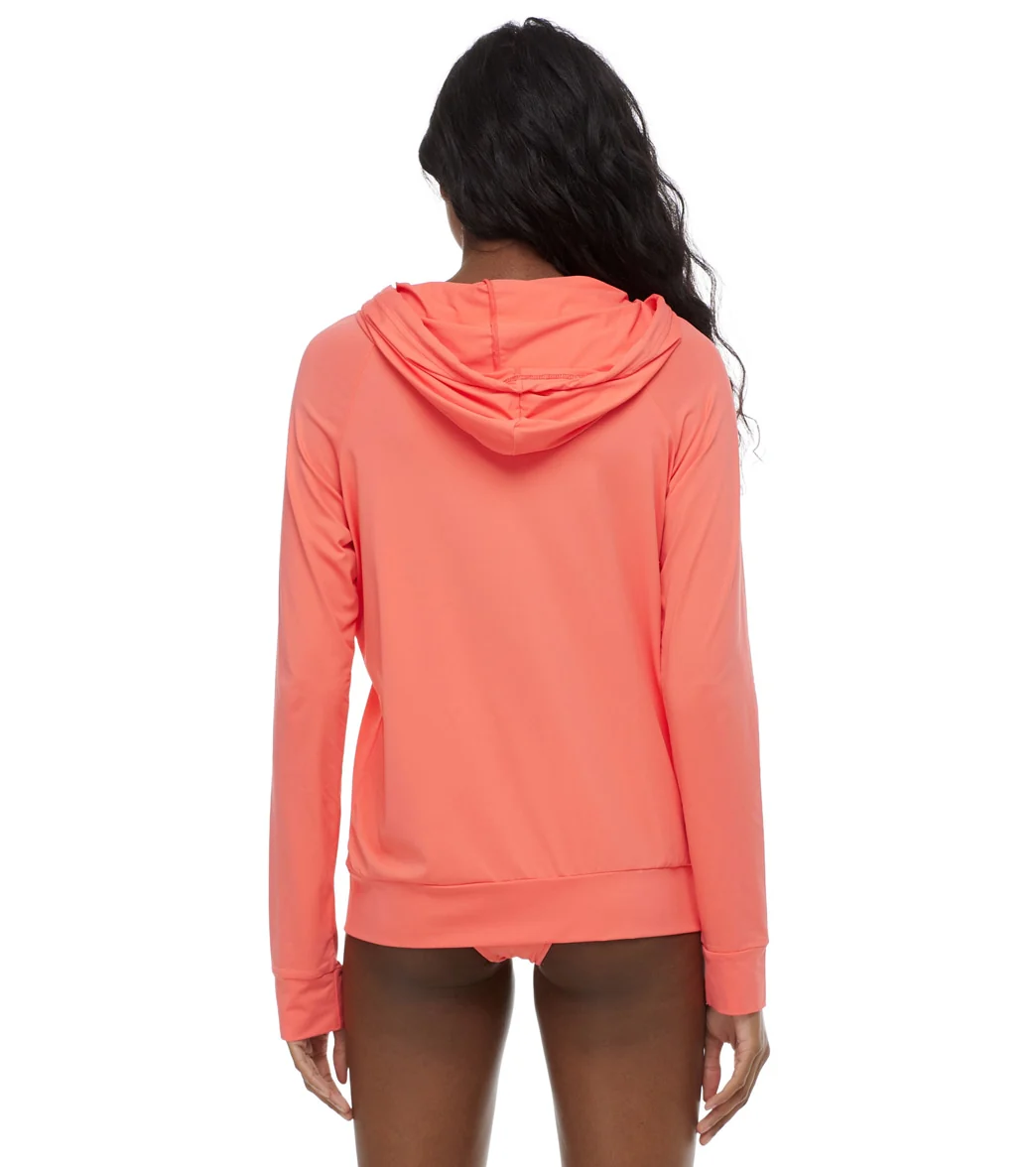 Body Glove Women's Adeline Long Sleeve Hoodie UPF 50 Rash Guard Jacket - Image 58