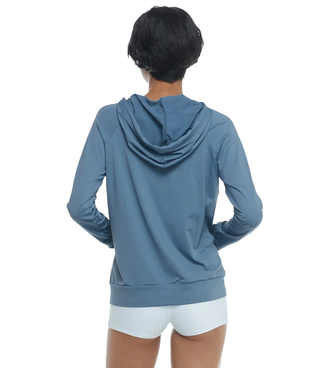 Body Glove Women's Adeline Long Sleeve Hoodie UPF 50 Rash Guard Jacket - Image 64
