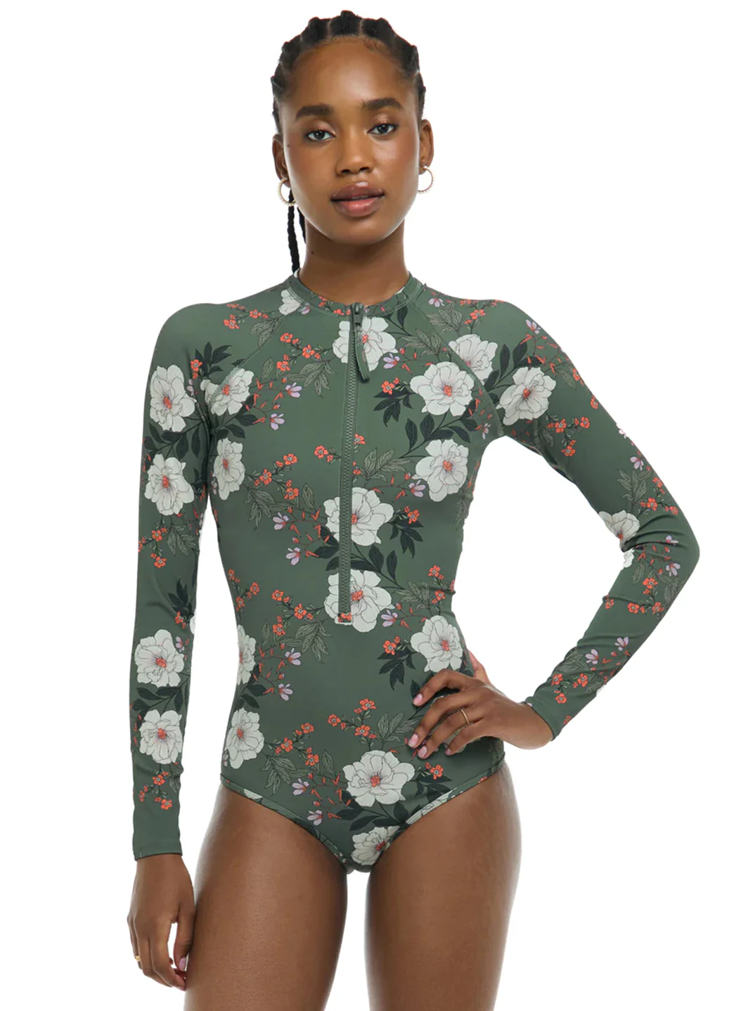 Body Glove Women's Aurora Chanel Long Sleeve One Piece Swimsuit - Image 2