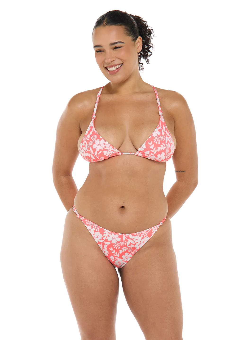 Body Glove Women's Blooms Athena Cheeky  Bikini Swim Bottom - Image 6