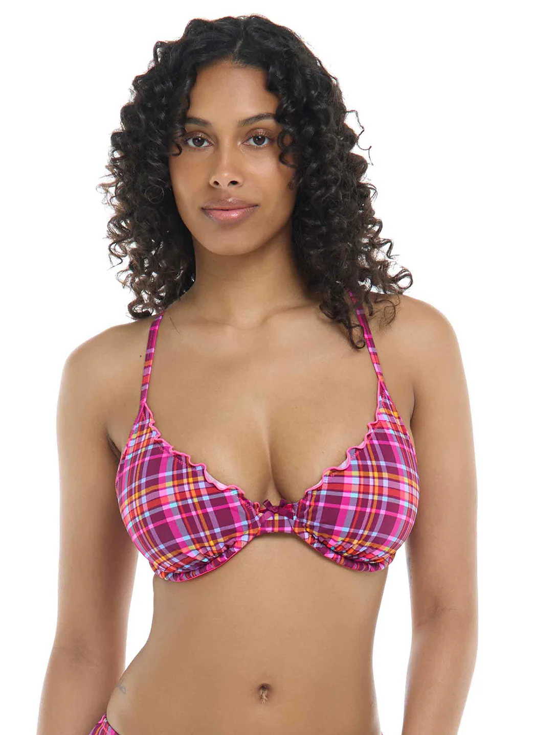 Body Glove Women's Bonnie Solo 2 Way Tie Back Bikini Top (D-F Cup) - Image 2