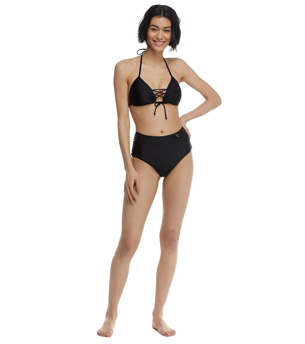 Body Glove Women's Smoothies Ginger High Waist Bikini Bottom - Image 10