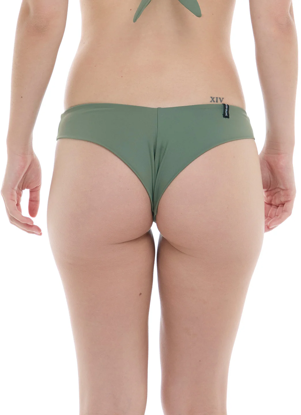 Body Glove Women's Smoothies Kendal Cheeky High Cut V Front Bikini Bottom - Image 15