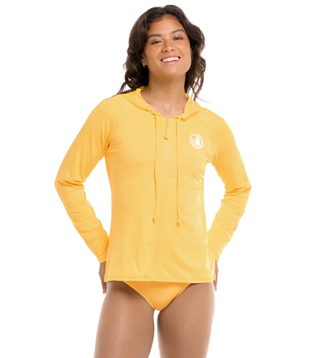 Body Glove Women's Smoothies Mandie Hoodie Rash Guard - Image 36