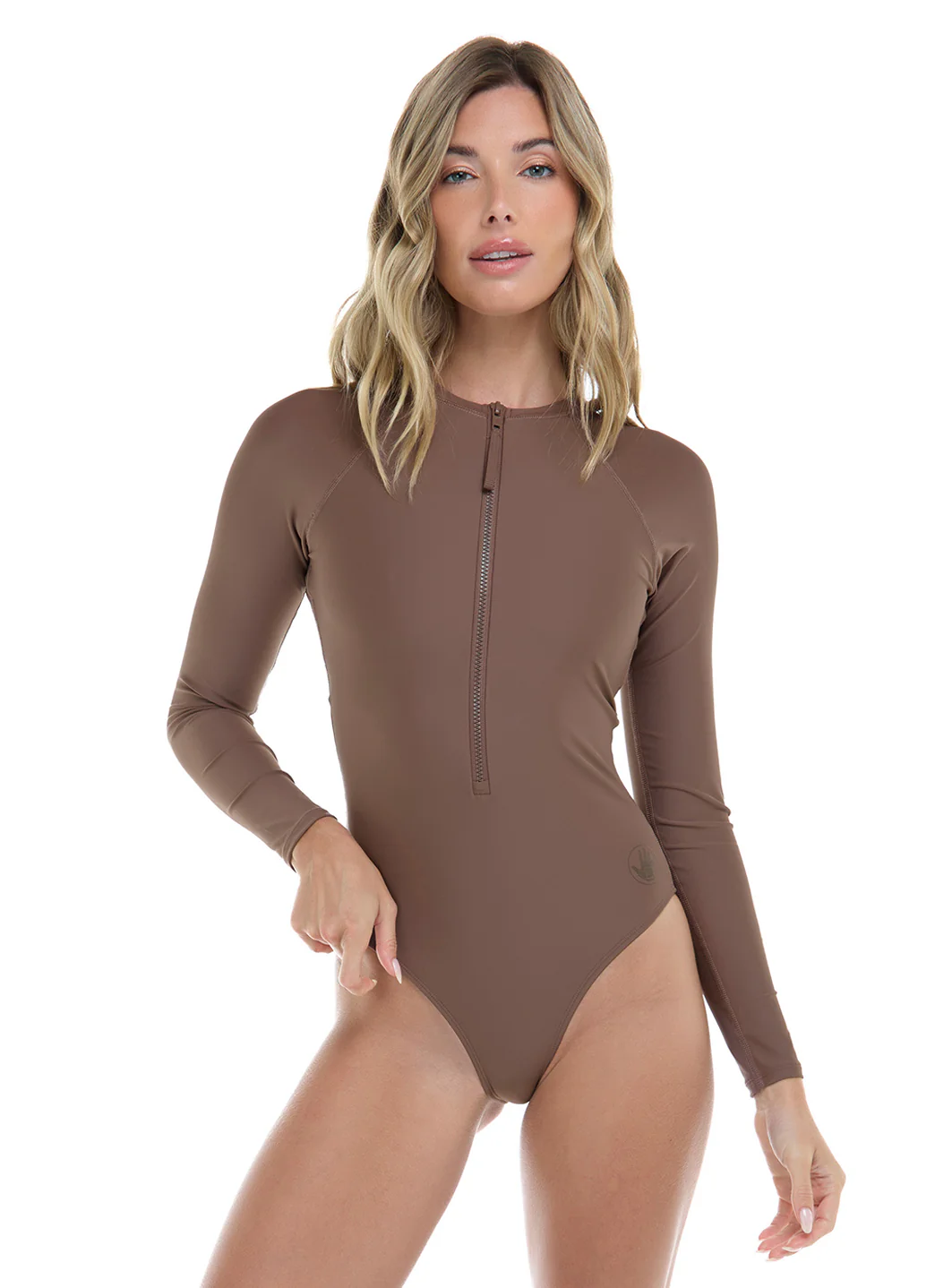 Body Glove Women's Smoothies Sloane UPF 50 Long Sleeve Paddle Suit Swimsuit - Image 44