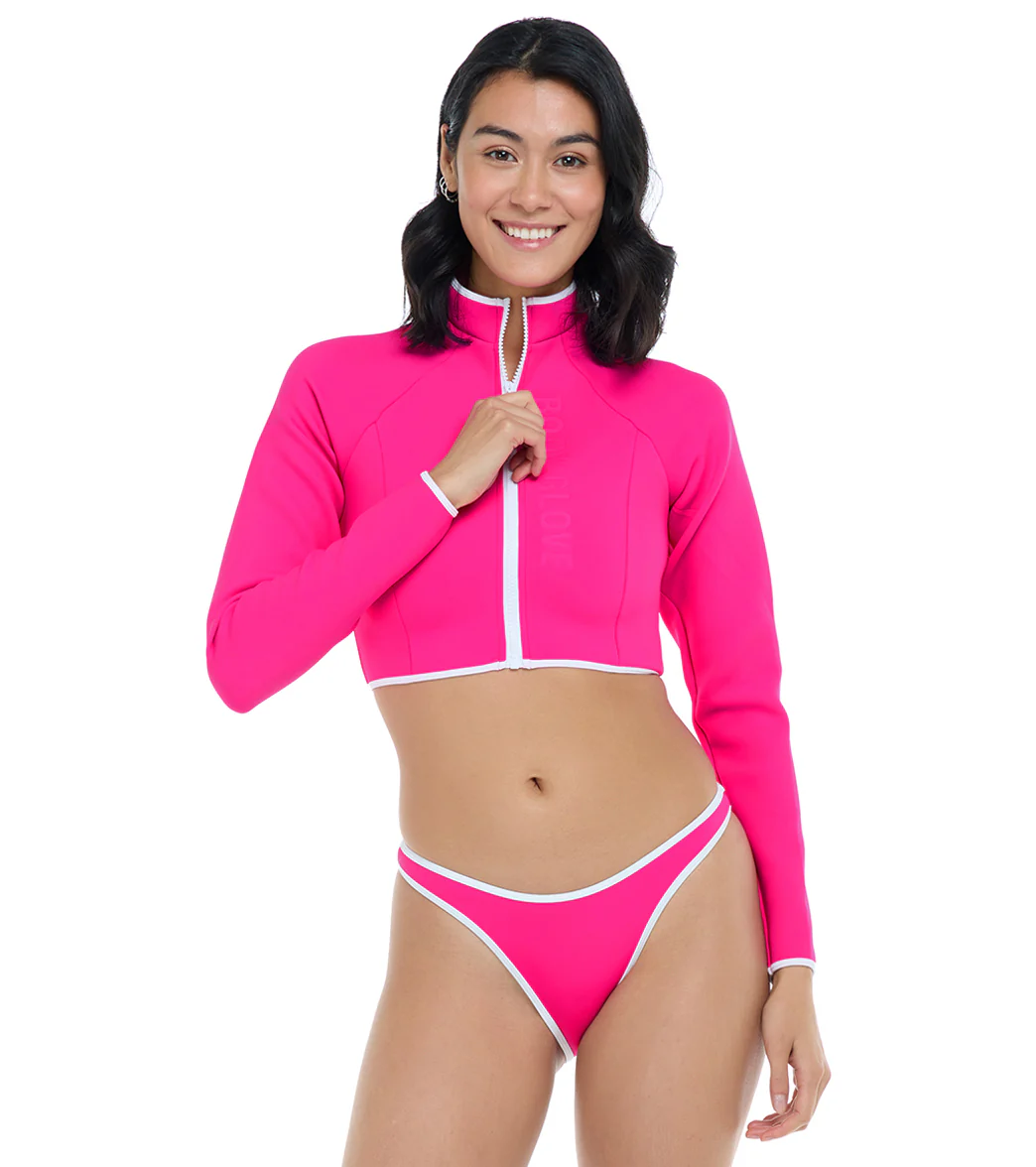 Body Glove Women's Undersea Modern Love Crop Rash Guard - Image 4