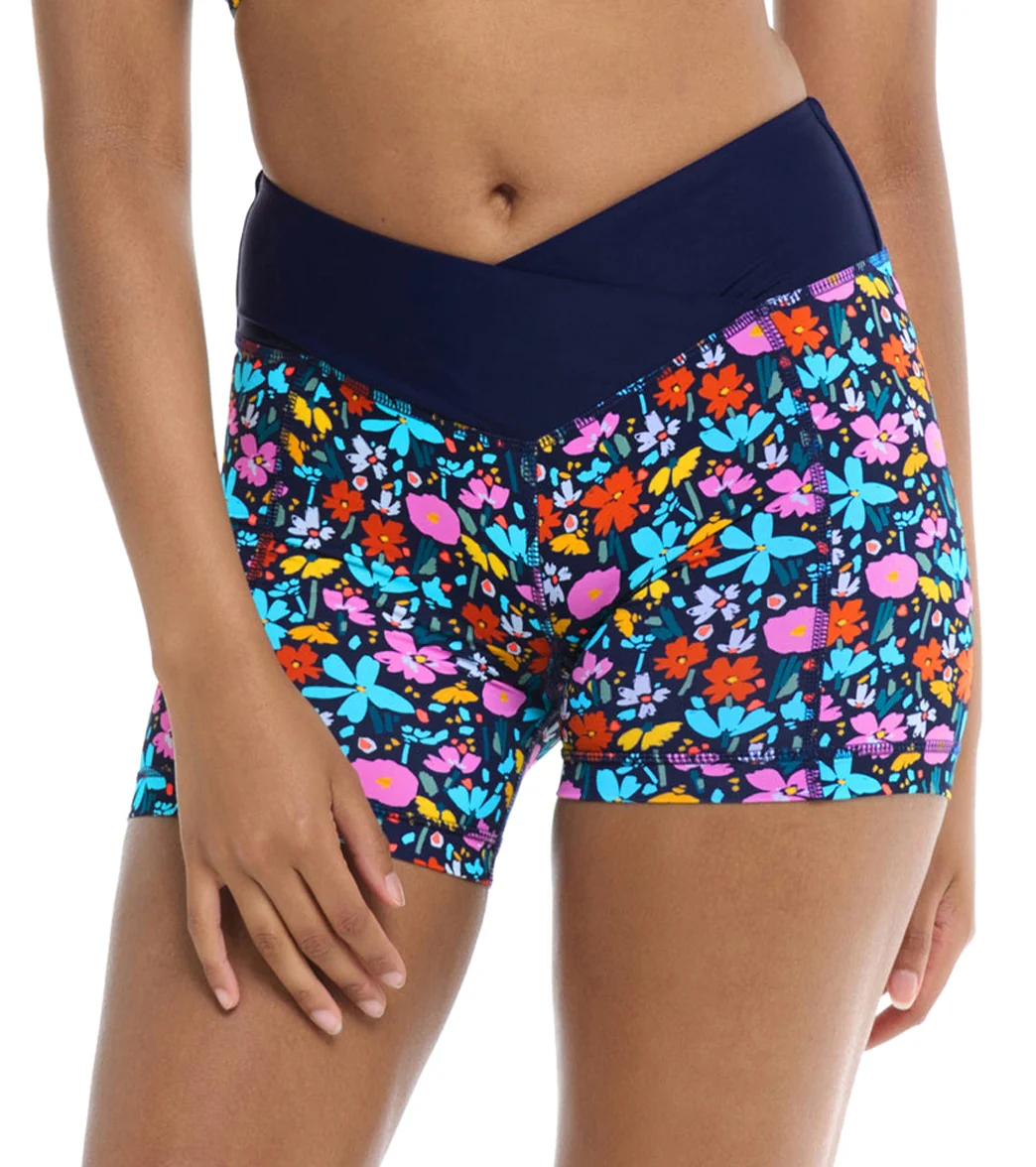 Body Glove Women's Vivid Field Speedy Swim Short - Image 6