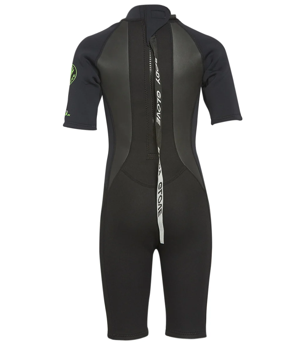 Body Glove Youth 2/1 mm Pro 3 Short Sleeve Springsuit Wetsuit - Image 3