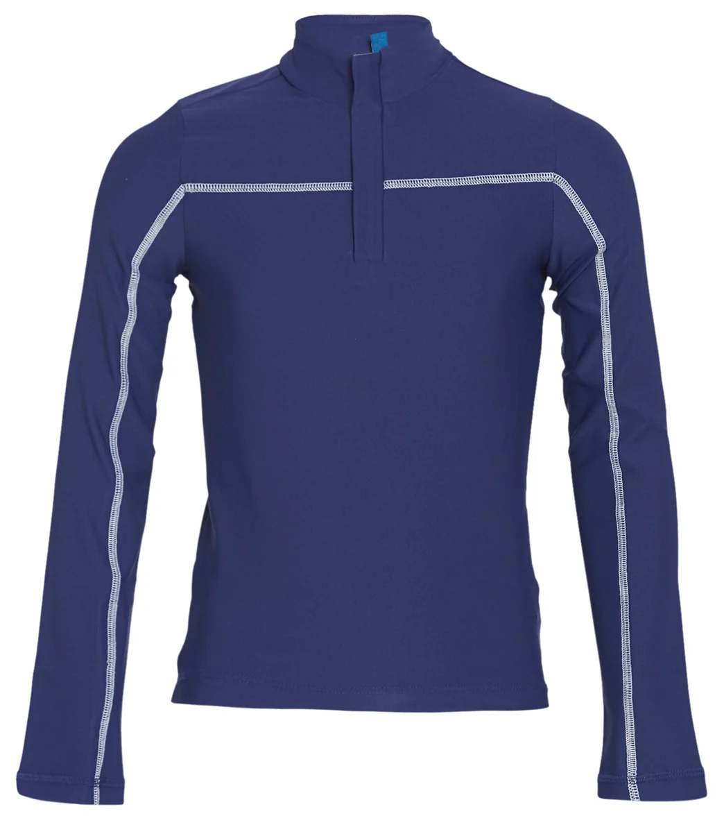 Cabana Life Boys' Long Sleeve Performance Top Rash Guard (Little Kid, Big Kid) - Image 4