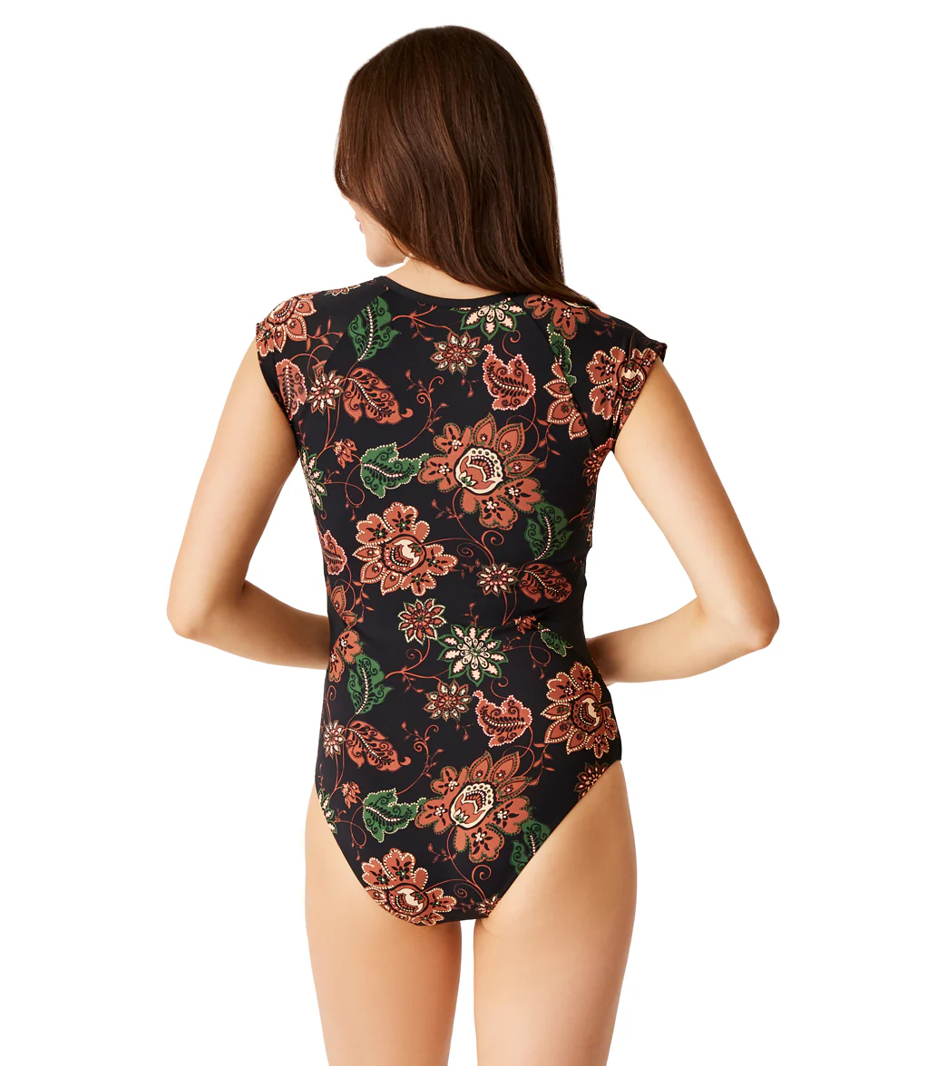 Carve Designs Women's All Day Zip One Piece Swimsuit - Image 3