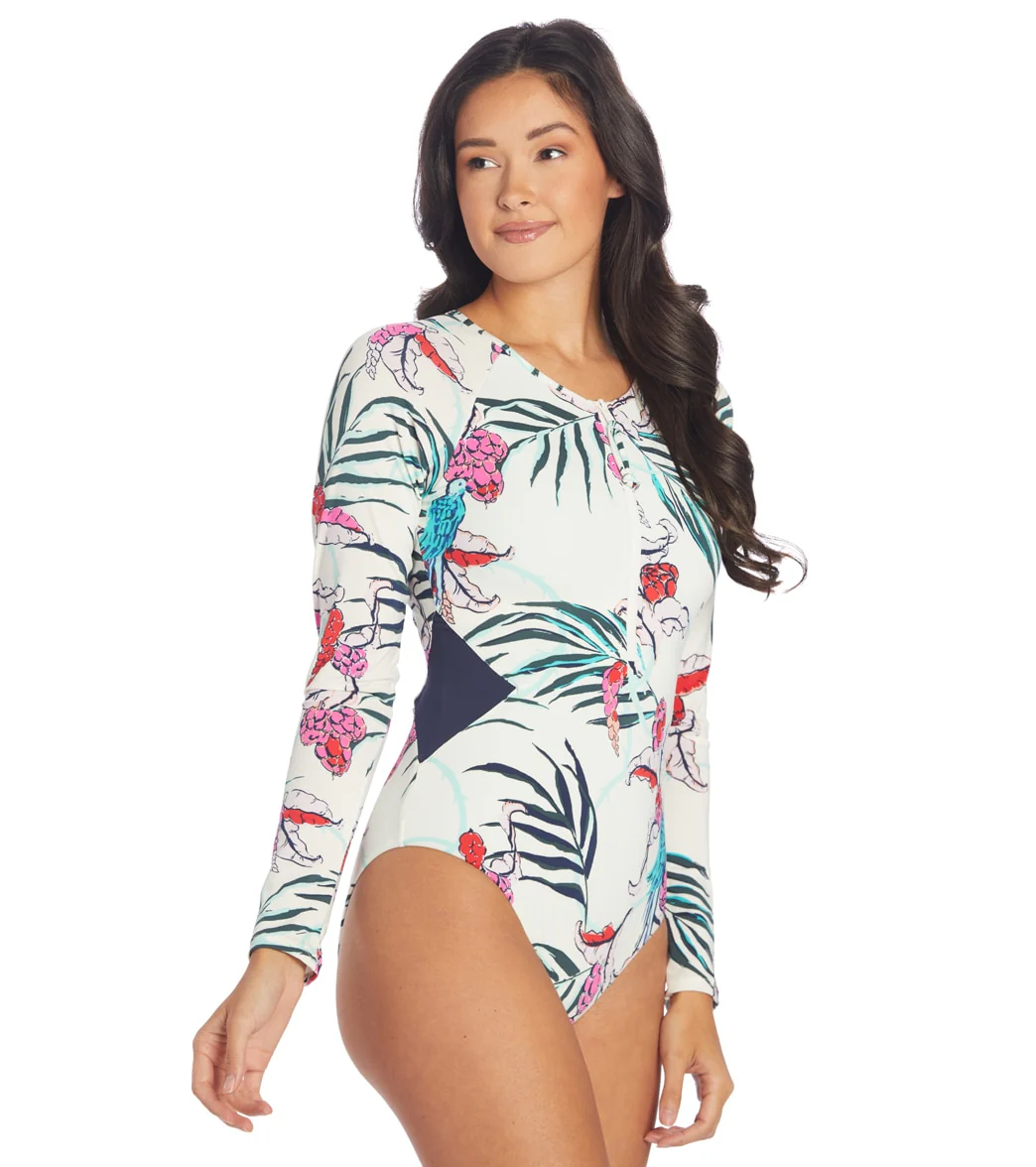 Carve Designs Women's Long Sleeve All Day One Piece Swimsuit - Image 12