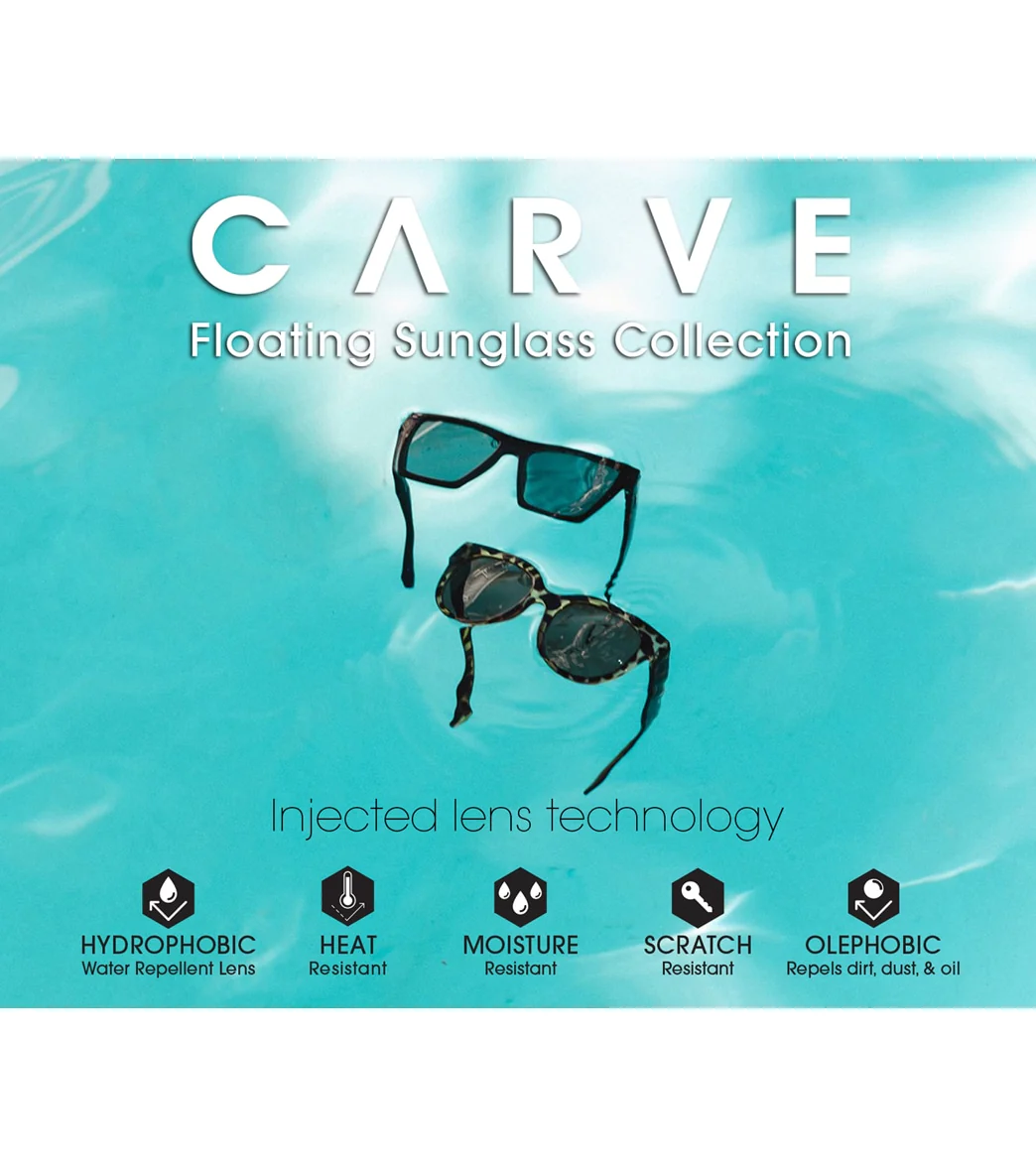 Carve Men's Volley Floating Sunglasses - Image 8