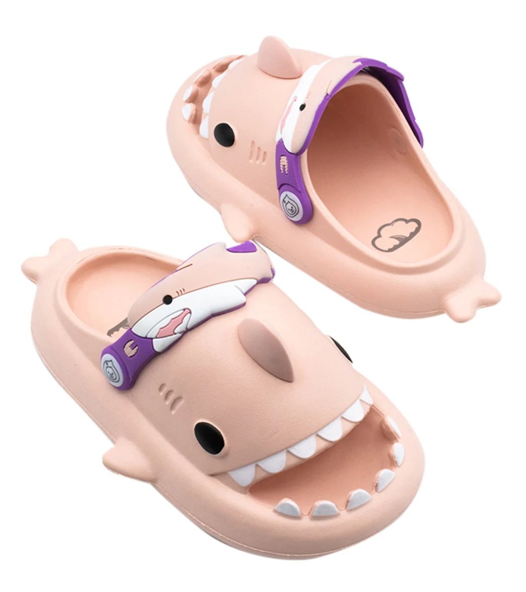 Cloudsharks Kids' Original Cushion Slides - Image 5
