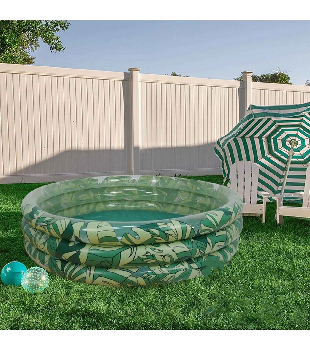 ClubSwim Tropical Inflatable Kiddle Pool 58" - Image 3