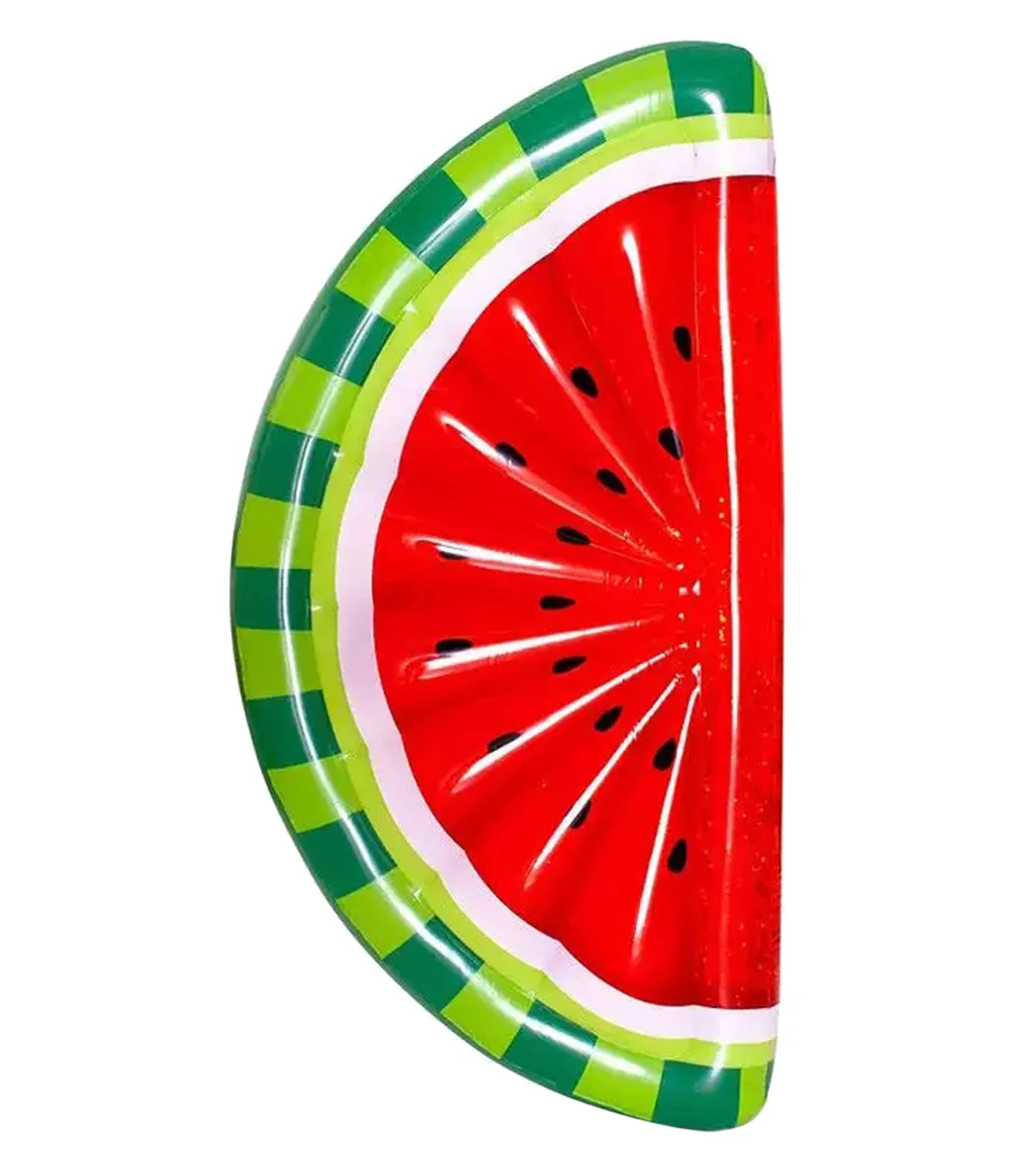 ClubSwim Watermelon Inflatable Pool Float Lounger with Glitter 69" - Image 2