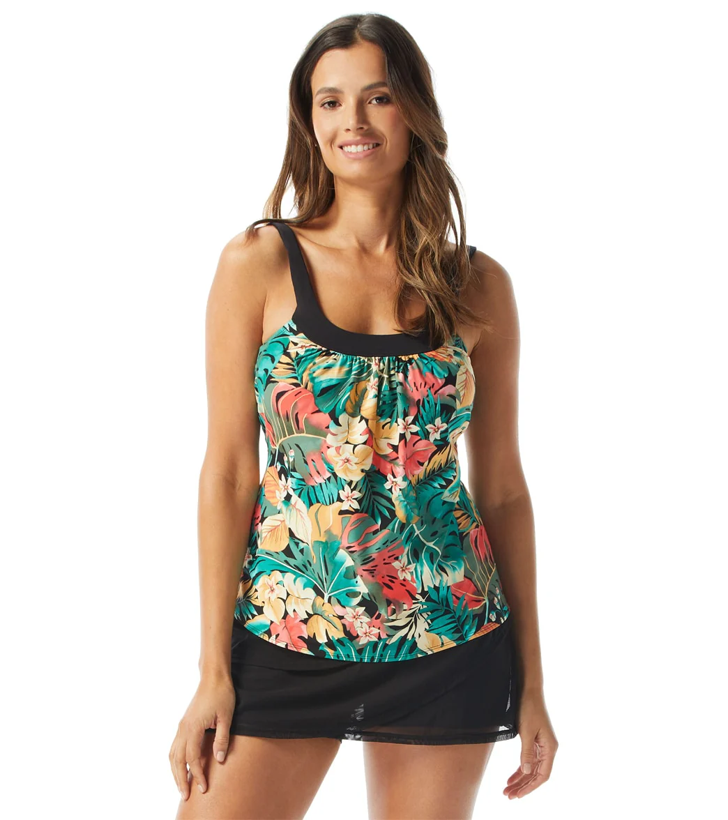 Coco Reef Women's Passion Flower Ultra Fit Bra Sized Tankini Top (C/D/DD/E/F Cup) - Image 7
