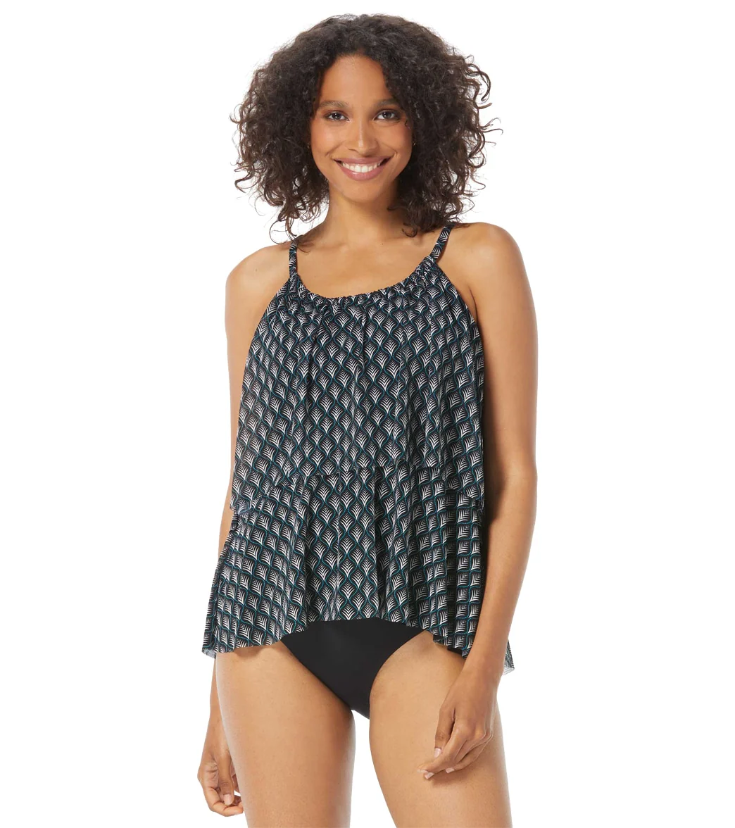 Coco Reef Women's Siren Bra Sized Mesh Layer Tankini Top (C/D/DD Cup) - Image 5