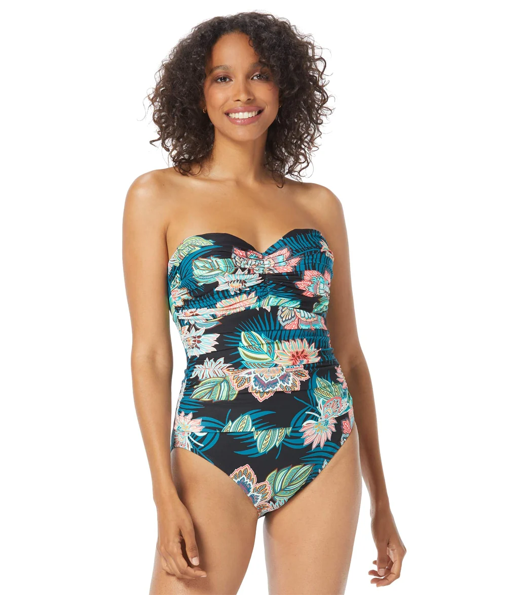 Coco Reef Women's Tropical Lotus Charisma Bra Sized Pleated One Piece Swimsuit (C/D/DD Cup) - Image 10