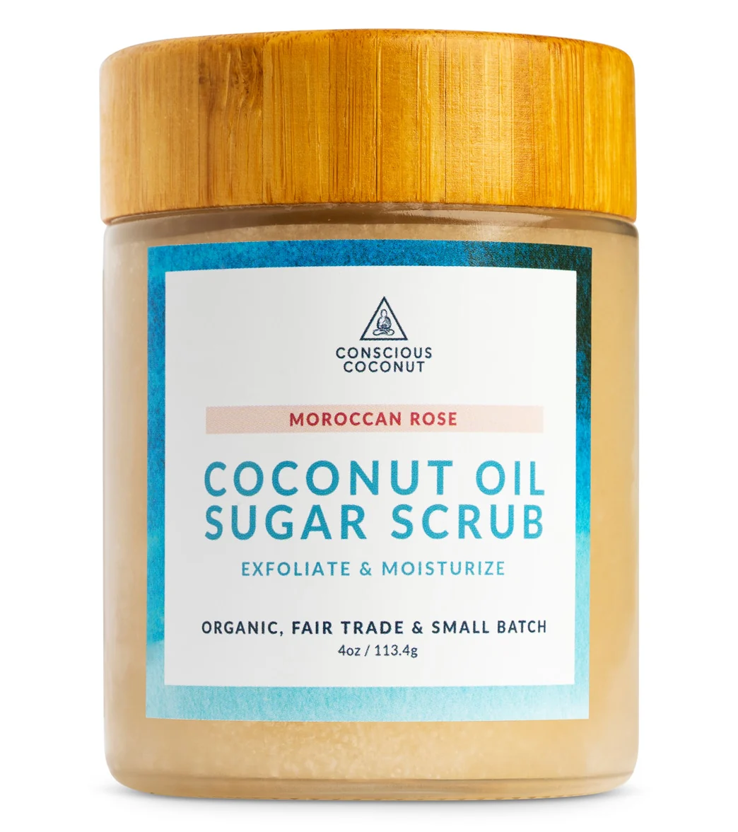 Conscious Coconut Oil Sugar Scrub - Image 8
