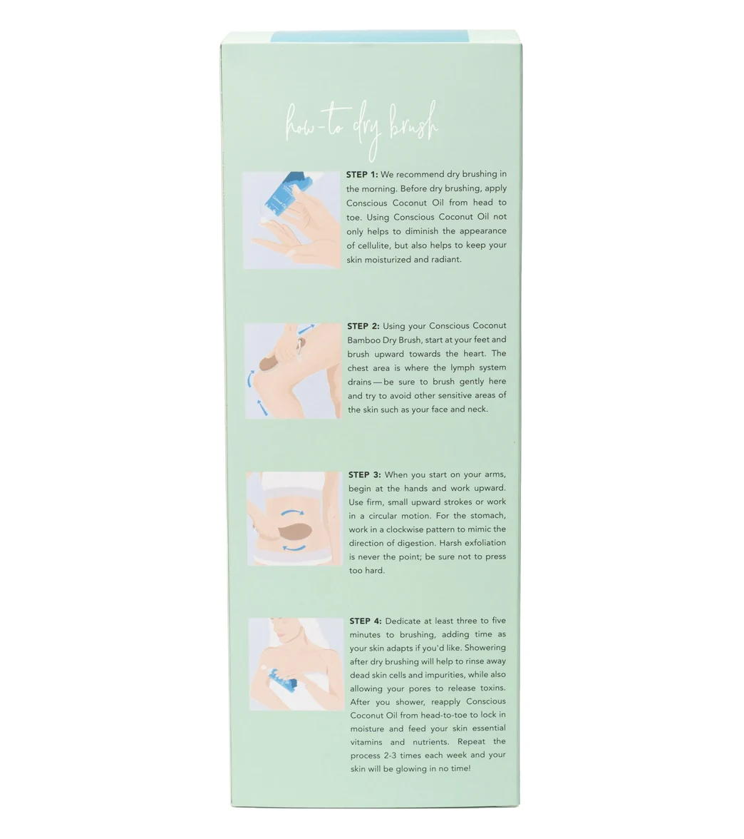 Conscious Coconut Travel Dry Brush Bundle - Image 4