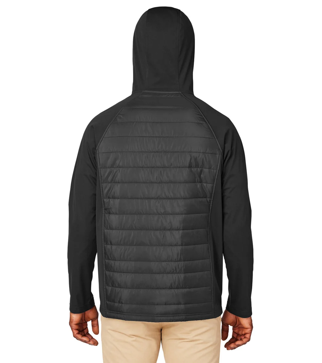 CORE365 Men's Techno Lite Hybrid Hooded Jacket - Image 33